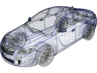 Opel Insignia (2009) 3D Model