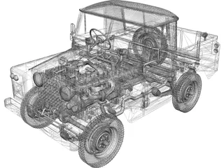 Land Rover 3D Model