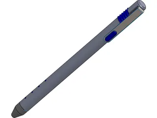 Luxury Retractable Pen 3D Model