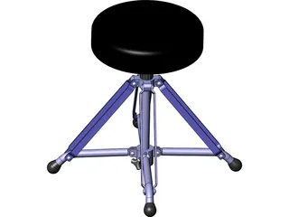 Drum Chair 3D Model
