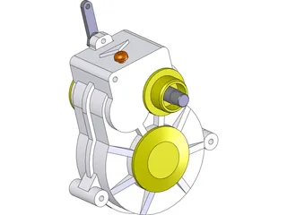 Quaife QBA2R Drivebox 3D Model