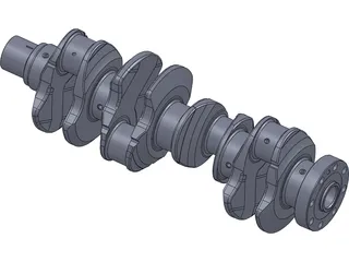 Crankshaft 3D Model