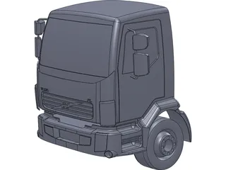 Volvo FL Cabin 3D Model