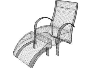 Armchair 3D Model