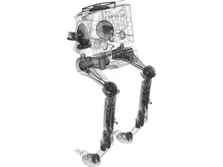 Star Wars ATST 3D Model