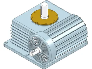 Electric Motor 3D Model