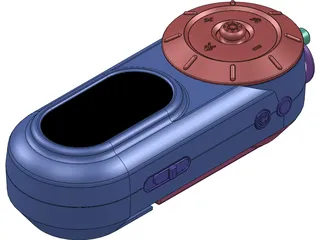 MP3 Player 3D Model