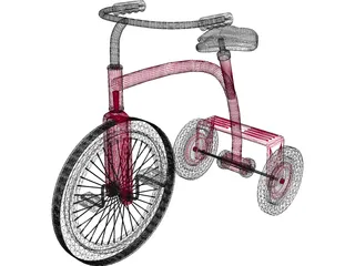 Tricycle 3D Model