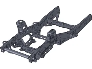 GMT360 Front Frame Assembly 3D Model