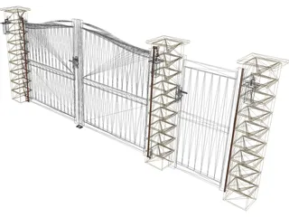 Gate 3D Model