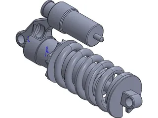 Fox Racing Shox DHX 5 3D Model