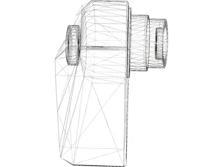 Sony Cyber-shot DSC P150 Camera 3D Model