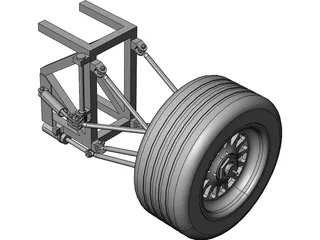 Suspension Car 3D Model