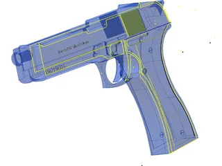 Beretta FS92 3D Model