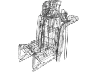 Ejection Seat 3D Model