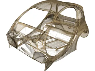 Car Body 3D Model