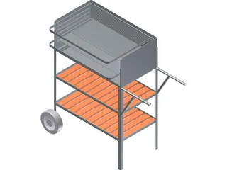 Grill 3D Model