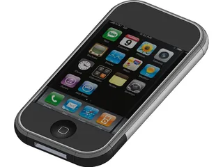 Apple iPhone 3 3D Model