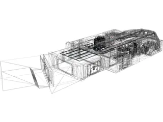 Star Wars ISD Bridge 3D Model