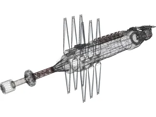 Babylon 5 Station 3D Model