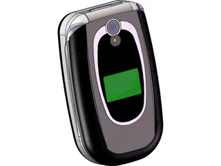 LG Celular Mobile Phone 3D Model