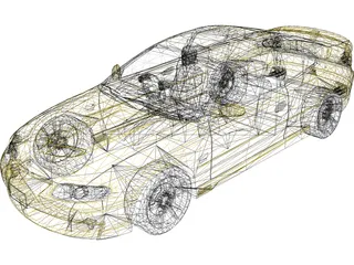 Opel/Vauxhall Monaro VXR V8 3D Model
