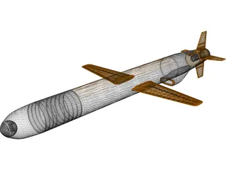 BGM-109 Tomahawk 3D Model