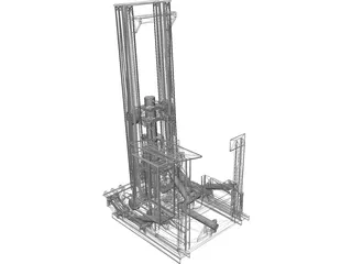 Mulhauser Muck Skip Tipper 3D Model