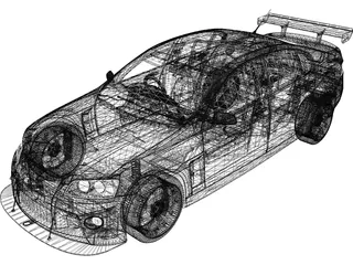 Holden HSV (2009) 3D Model