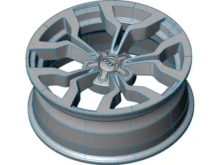 Wheel Audi R8 3D Model