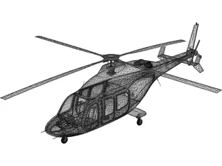 Bell 429 3D Model