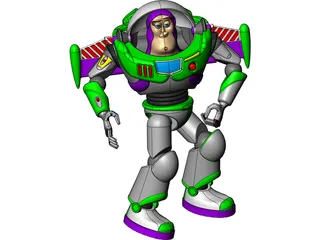 Buzz Lightyear 3D Model