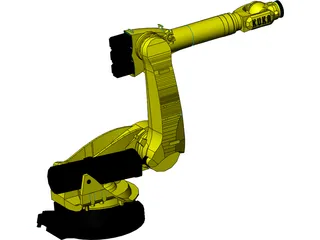 Kuka Robot KR210 3D Model