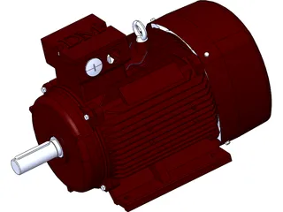 Electric Motor DM1-160L-18.5kW 3D Model