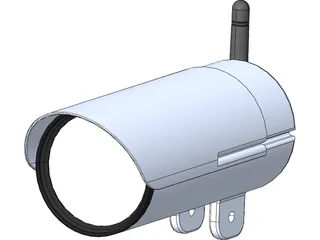 CCD Camera 3D Model