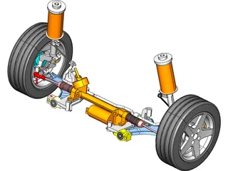 Suspension 3D Model