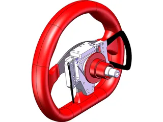 Steering Wheel 3D Model