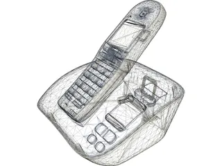 Philips N080211 Phone 3D Model