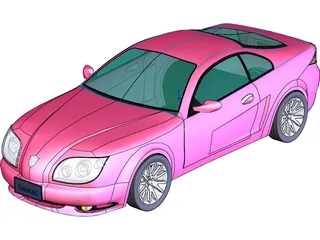 Car Concept 3D Model