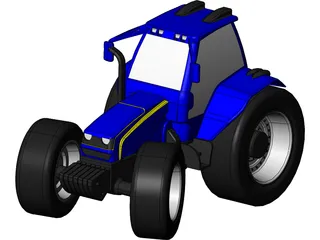 Tractor 3D Model