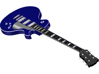 Gibson Electric Guitar 3D Model