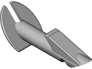 Glaucoma Implant 3D Model