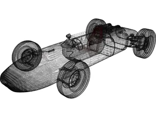 Porsche 804 F1 3D Model