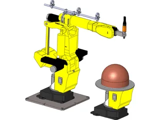 Fanuc S420iF 3D Model