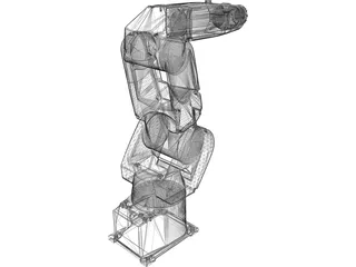 Fanuc LR Mate Robot 3D Model