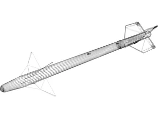 AIM-9 Sidewinder 3D Model