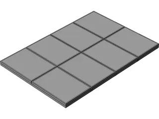 Solar Panels 3D Model