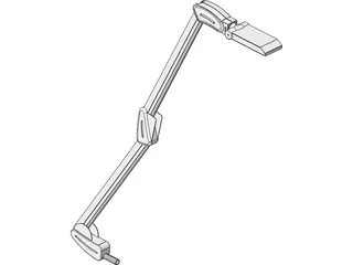 Luxo Maximum Arm 3D Model