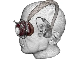 Optacon Head Model 3D Model