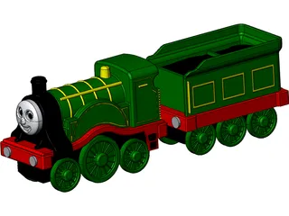 Thomas Locomotive 3D Model